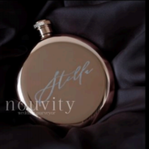 flask rose gold