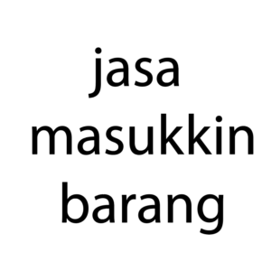 JASA MASUKKIN BARANG